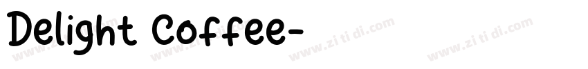 Delight Coffee字体转换